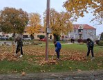 Úklid parku, 6.B a 5. třída  1